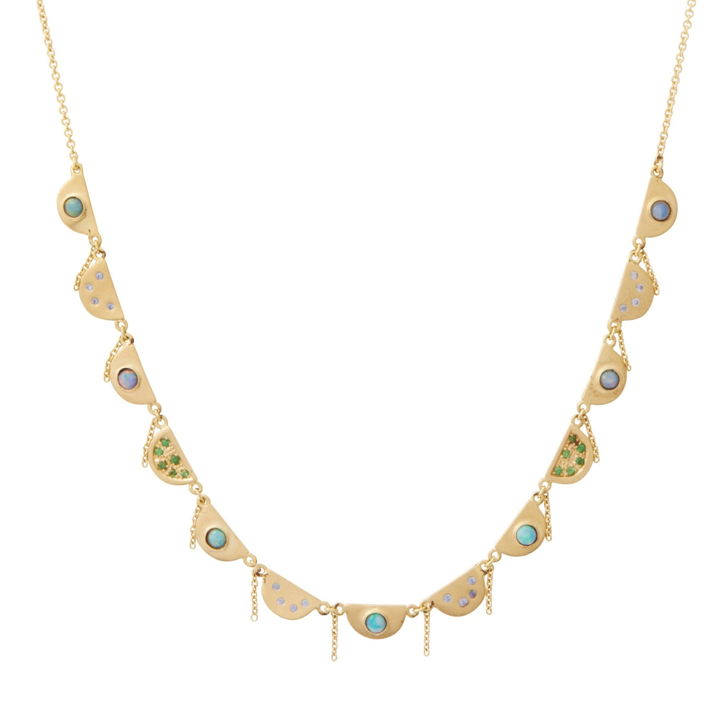 Tsavorite Chantal Necklace