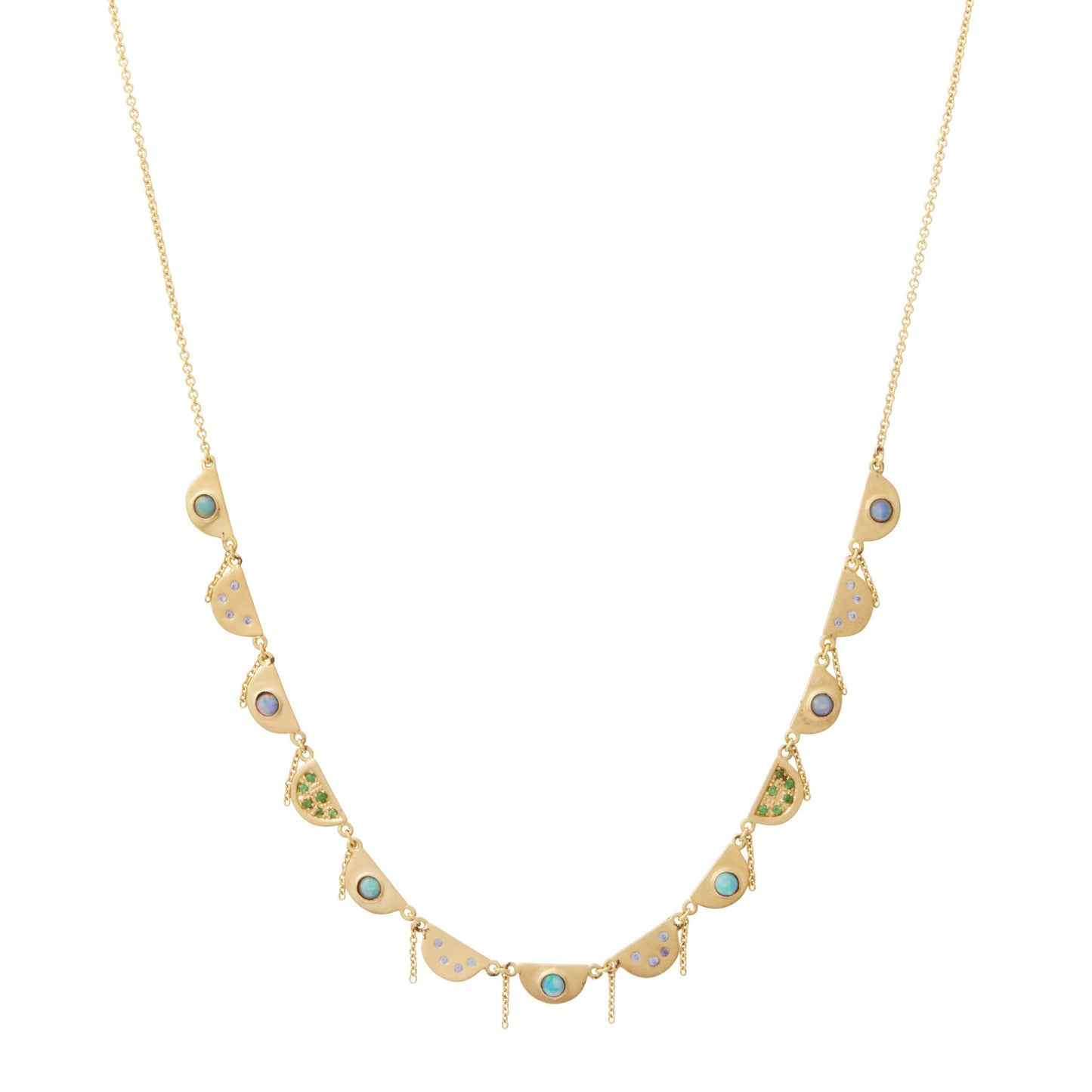 Tsavorite Chantal Necklace